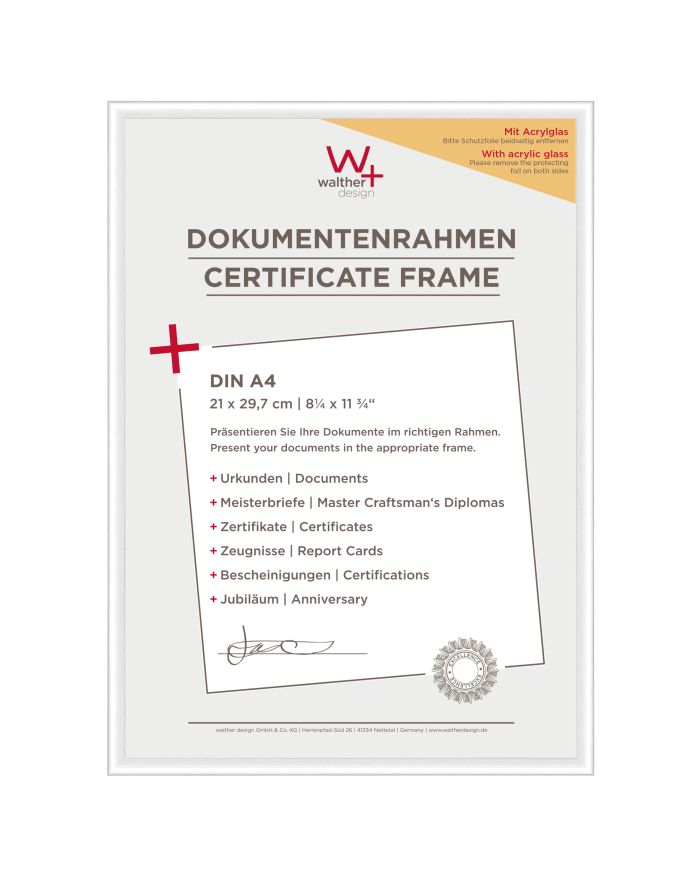 New Lifestyle Kst. Rahmen Kunstglas KVX130W